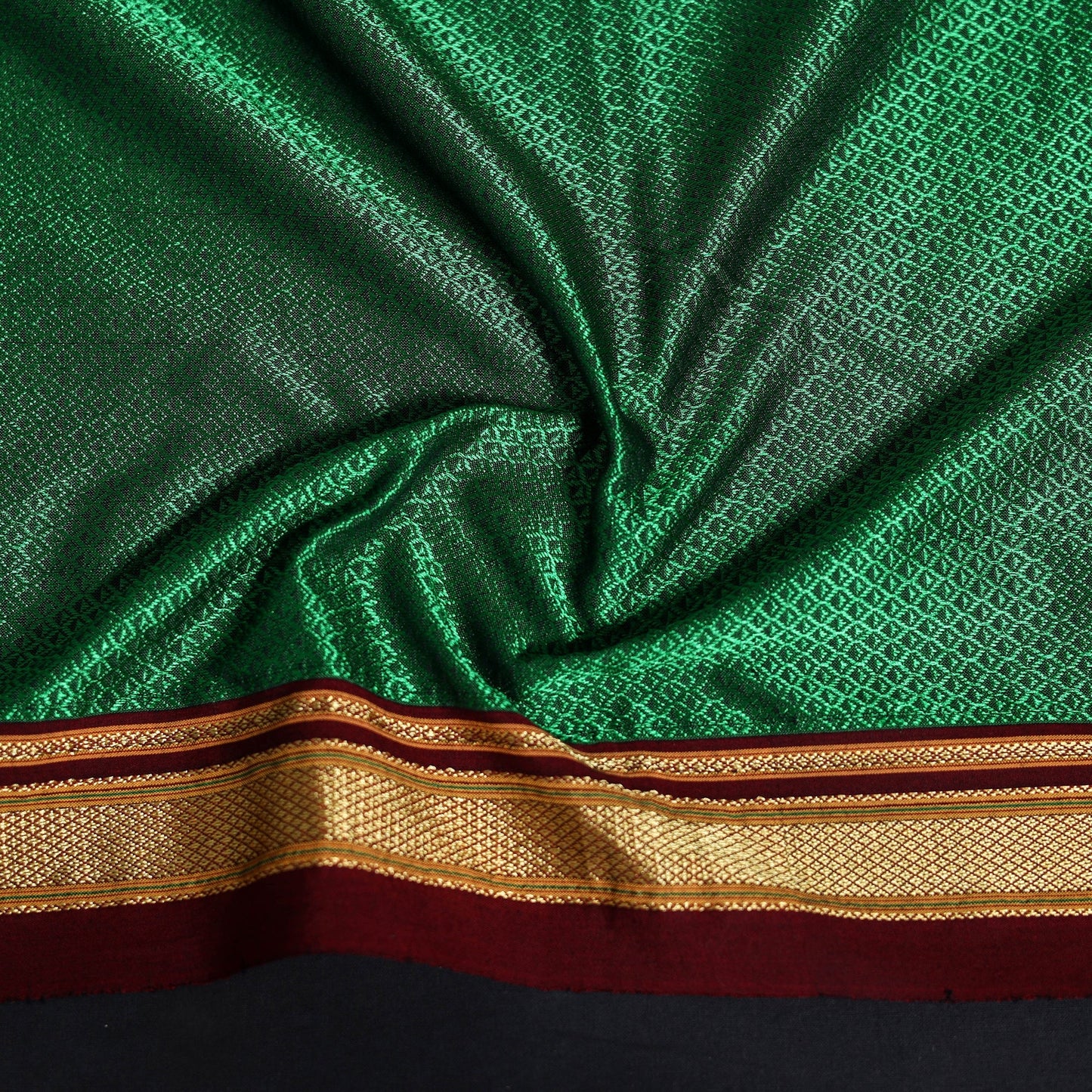 Khun weave cotton blouse piece 65 - handcrafted