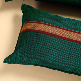 Green - Khun Weave Cotton Pillow Covers (Set of 2)