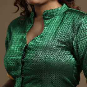Buy Khun Weave Handloom Cottton Stitched Blouse Online at iTokri.com
