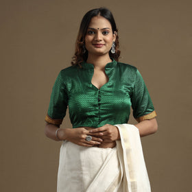 Buy Khun Weave Handloom Cottton Stitched Blouse Online at iTokri.com