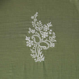 Kota doria cotton chikankari hand embroidered 2pc