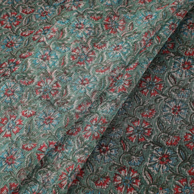 Kota doria cotton hand sanganeri fabric 07 - handcrafted