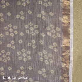 Green - kota doria cotton sanganeri saree 12 - handcrafted