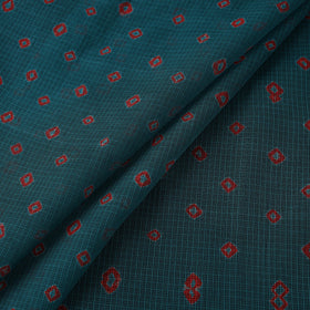 Kota doria cotton tie-dye bandhani fabric 02 - handcrafted