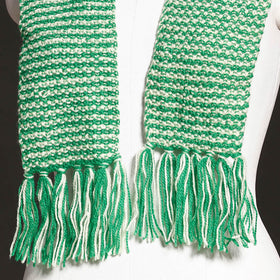  Kumaun Hand Knitted Woolen Muffler (66 in) 