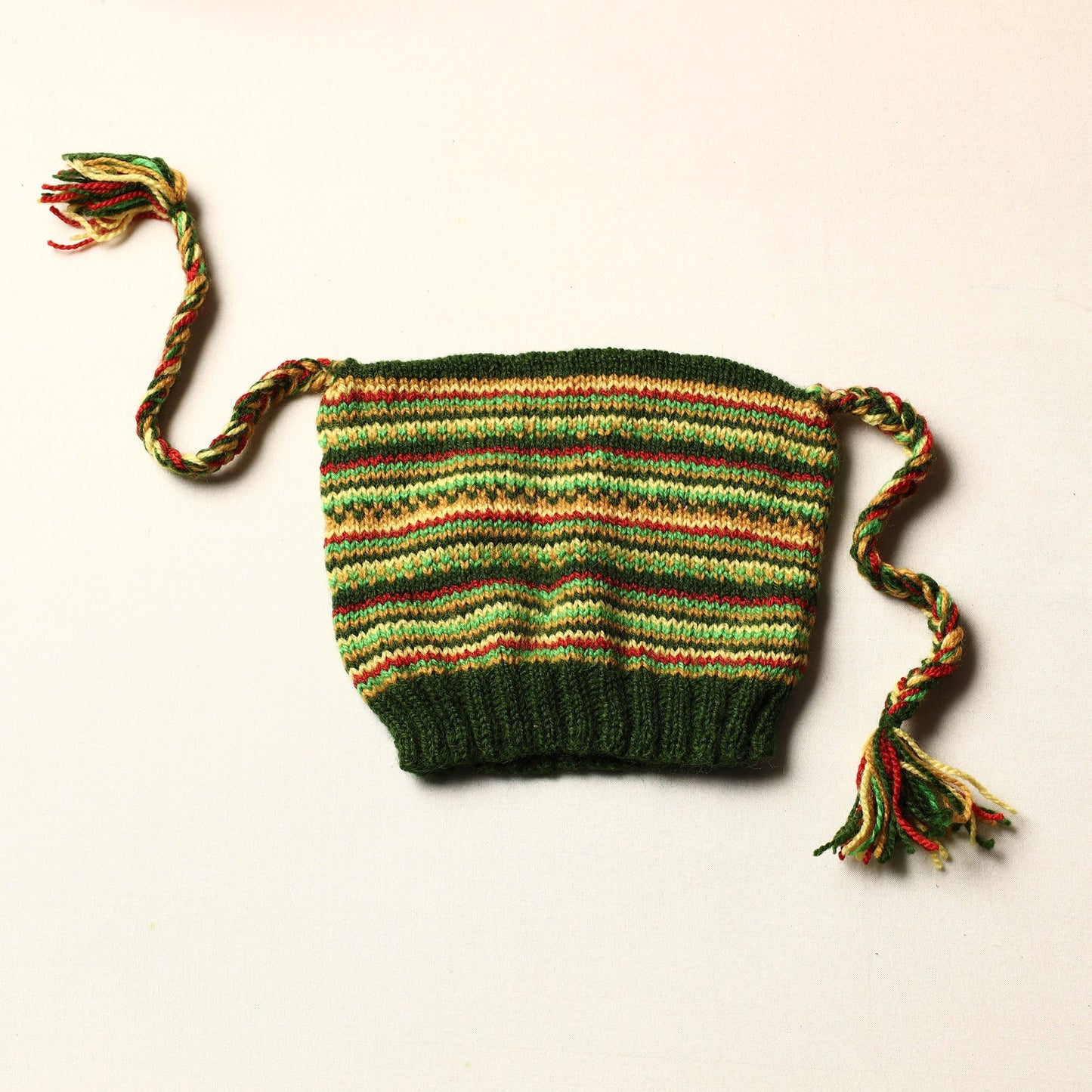  Kumaun Hand Knitted Woolen Sherpa Cap 