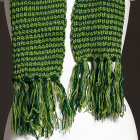  Kumaun Hand Knitted Woolen Muffler (90 in) 