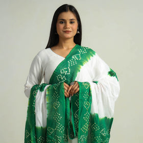  Kutch Bandhani Tie-Dye Cotton Dupatta 01 
