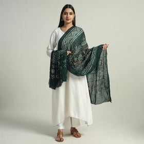 Buy Kutch Bandhani Tie-Dye Cotton Dupatta 10 Online at iTokri.com