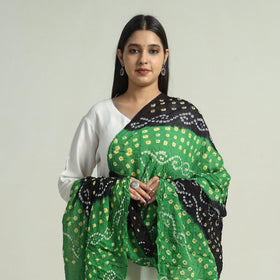 Buy Kutch Bandhani Tie-Dye Mul Cotton Dupatta 04 Online at iTokri.com