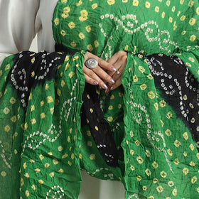 Buy Kutch Bandhani Tie-Dye Mul Cotton Dupatta 04 Online at iTokri.com