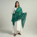 Buy Kutch Bandhani Tie-Dye Mul Cotton Dupatta 22 Online at iTokri.com