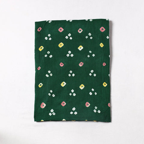  Kutch Bandhani Tie-Dye Mul Cotton Precut Fabric 16 