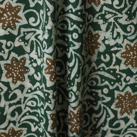 Green - kutch batik cotton fabric 01 - handcrafted