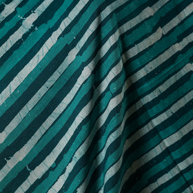 Green - kutch batik cotton fabric 03 - handcrafted