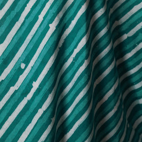 Green - kutch batik cotton fabric 32 - handcrafted