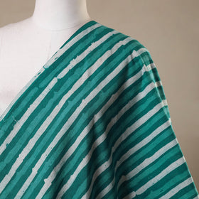 Green - kutch batik cotton fabric 32 - handcrafted