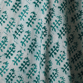 Green - kutch batik cotton fabric 37 - handcrafted