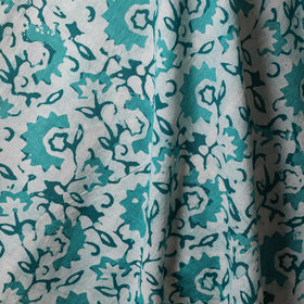 Green - kutch batik cotton fabric 39 - handcrafted