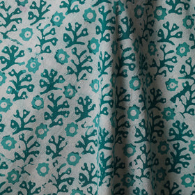 Green - kutch batik cotton fabric 52 - handcrafted