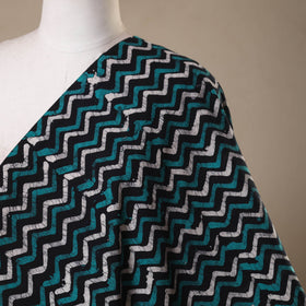 Green - kutch batik cotton fabric 64 - handcrafted