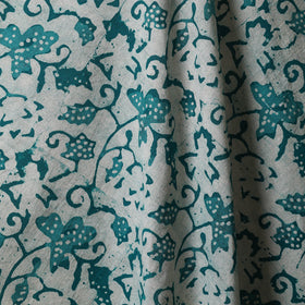 Green - kutch batik cotton fabric 89 - handcrafted