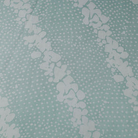 Green - kutch batik modal silk fabric 03 - handcrafted