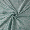 Green - Kutch Batik Print Modal Silk Fabric 07