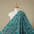 Green - kutch batik cotton fabric 01 - handcrafted