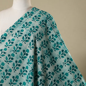 Green - kutch batik cotton fabric 19 - handcrafted