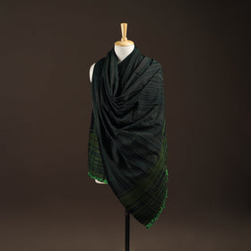 Kutch bhujodi handwoven wool shawl 49 - handcrafted