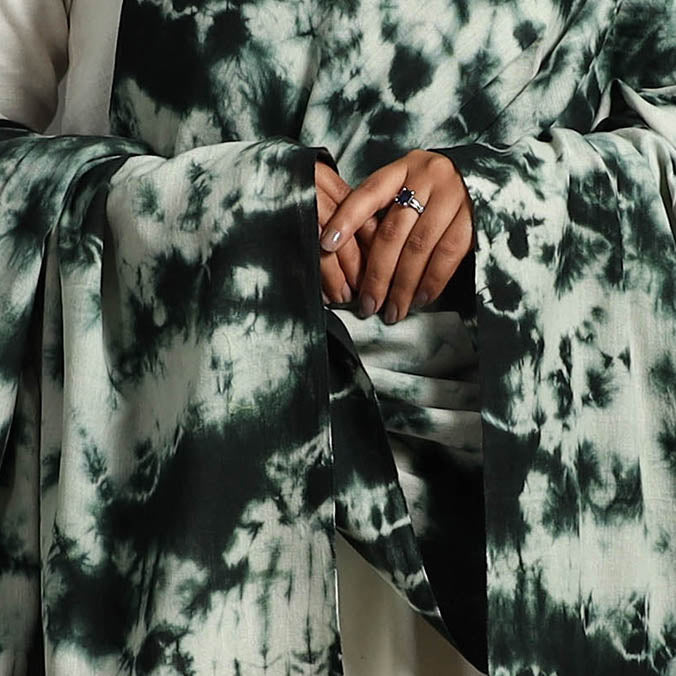 Green - kutch bhujodi weaving handloom cotton dupatta