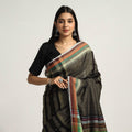Green - Kutch Cotton Bhujodi Handloom Saree