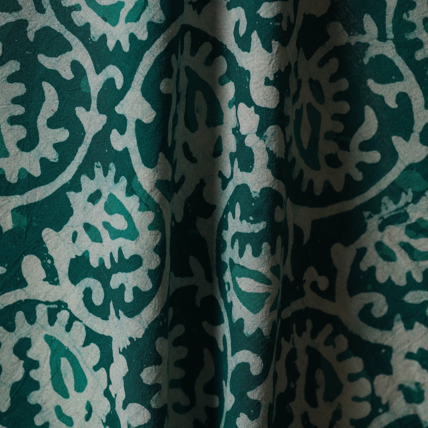 Kutch hand batik cotton fabric 30 - handcrafted