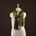 Kutch handwoven three shaded merino wool x katia silk stole