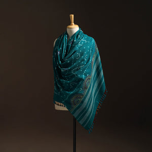 Kutch mirror work handwoven neran embroidery bandhani