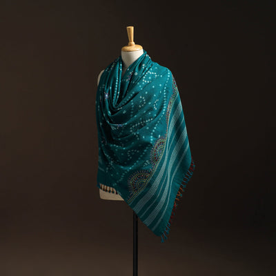 Kutch mirror work handwoven neran embroidery bandhani