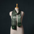 Kutch printed mashru silk stole 19 - handcrafted