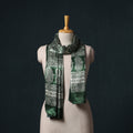 Kutch printed mashru silk stole 33 - handcrafted