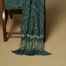 Kutch tie-dye bandhani modal silk 3pc unstitched dress