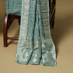 Kutch tie-dye bandhani modal silk meenakari zari work 3pc