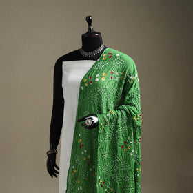 Kutch tie-dye cotton bandhani dupatta 103 - handcrafted