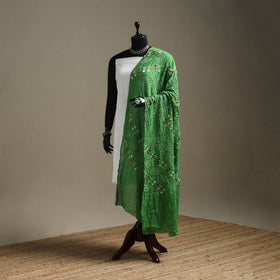 Kutch tie-dye cotton bandhani dupatta 103 - handcrafted