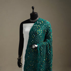 Kutch tie-dye cotton bandhani dupatta 106 - handcrafted