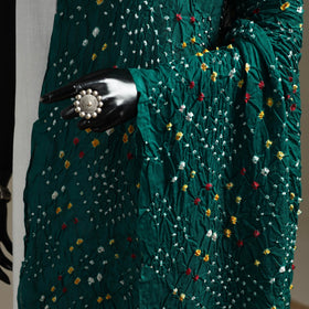 Kutch tie-dye cotton bandhani dupatta 106 - handcrafted