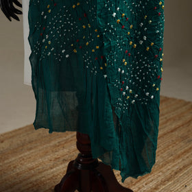 Kutch tie-dye cotton bandhani dupatta 106 - handcrafted
