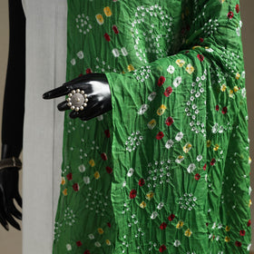 Kutch tie-dye cotton bandhani dupatta 110 - handcrafted