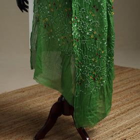 Kutch tie-dye cotton bandhani dupatta 119 - handcrafted