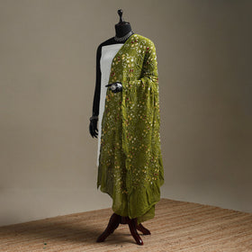 Kutch tie-dye cotton bandhani dupatta 72 - handcrafted