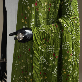 Kutch tie-dye cotton bandhani dupatta 75 - handcrafted
